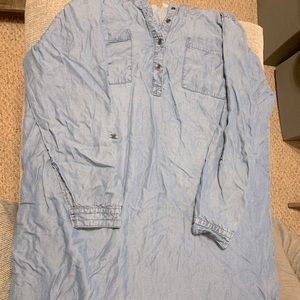 Light blue Jean dress, only worn twice